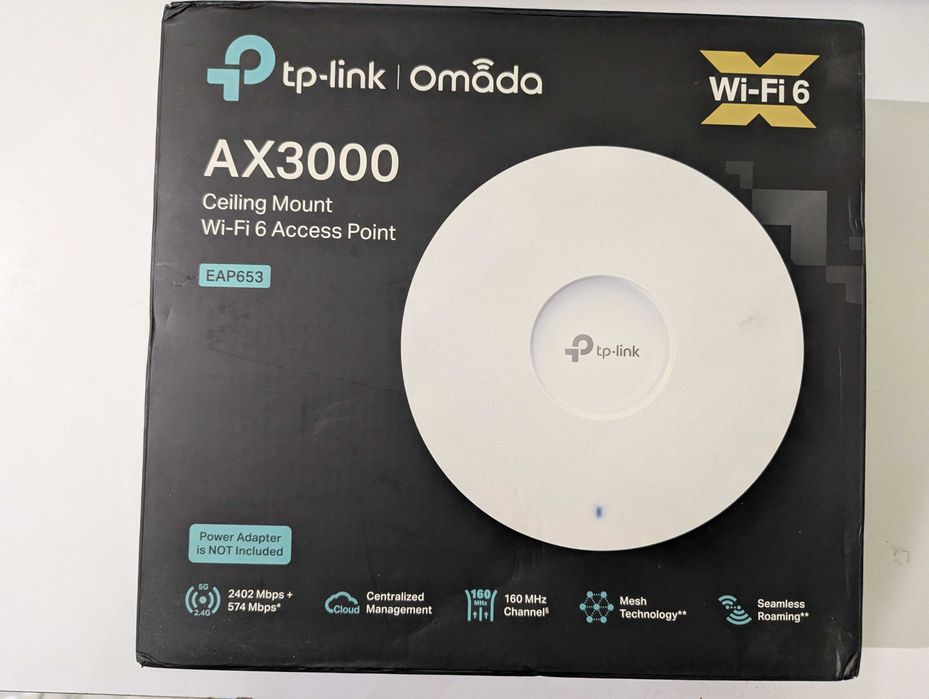 Access Point TP-Link Omada EAP653 WiFi 6 AX3000