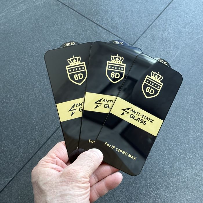 Защитное стекло айфон 14 про макс 6D. Захисне скло iphone 14 Pro Max