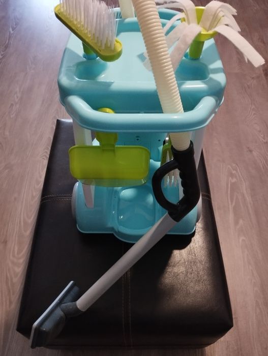 Mini Aspirador de brincar com pilhas