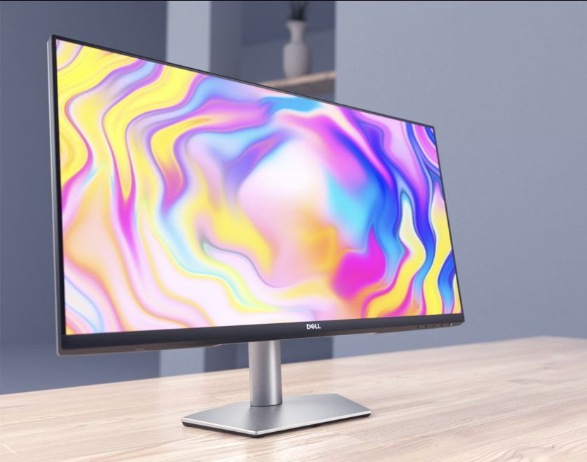Професійний 4K монітор Dell S2722QC 27" для дизайну + HDMI в комплекті