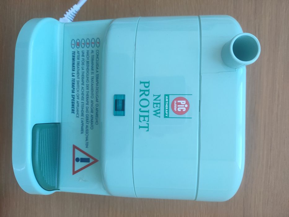 Nebulizador Terapia com aerossóis PIC New Projecto com acessórios