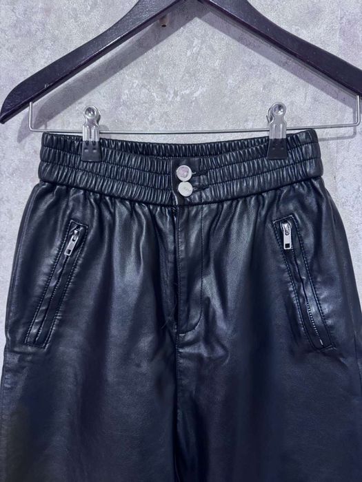 Шкіряні штани.Джогери