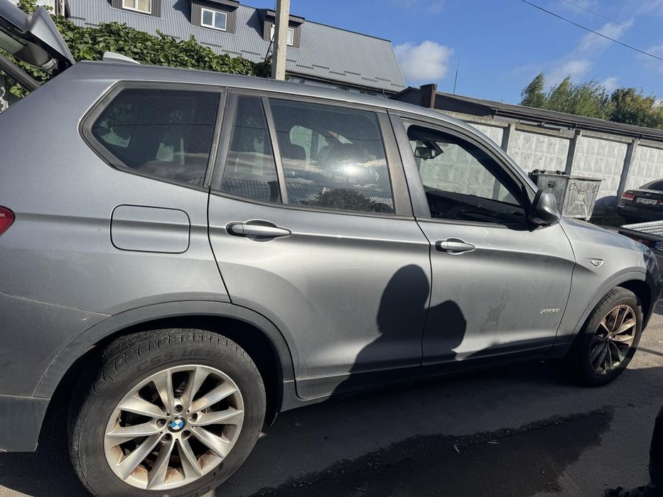 Дверь передняя задняя А52 BMW X3 F25 дверка серая БМВ Х3 Ф25 двері A52