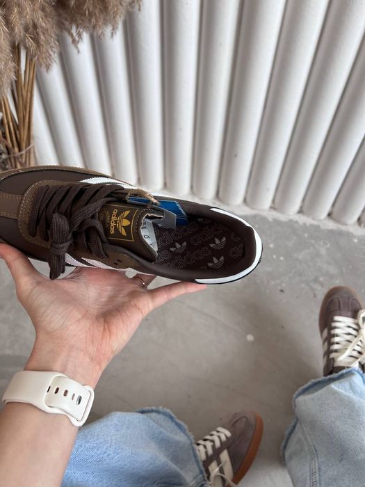 Уцінка! Adidas Samba brown/Адидас самба