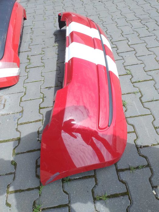 Zderzak tył Fiat 500 przed liftem