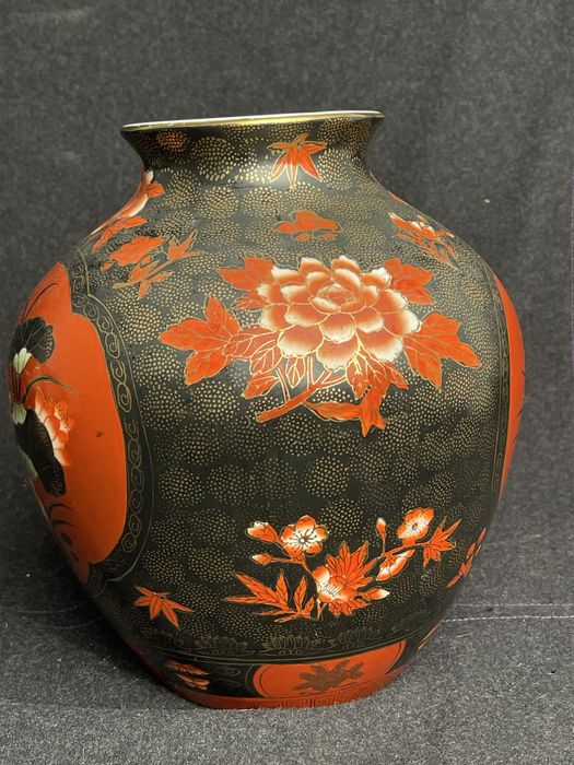 Vaso Chinês de Cerâmica Decorativo