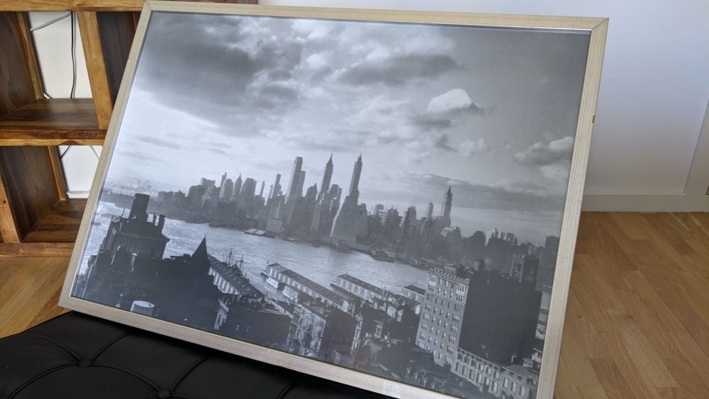 Quadro Nova Iorque - Financial District, From the Hotel Bossert 1933
