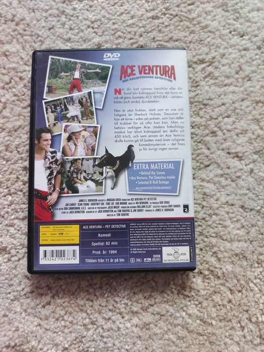 Ace Ventura psi detektyw Jim Carrey płyta dvd