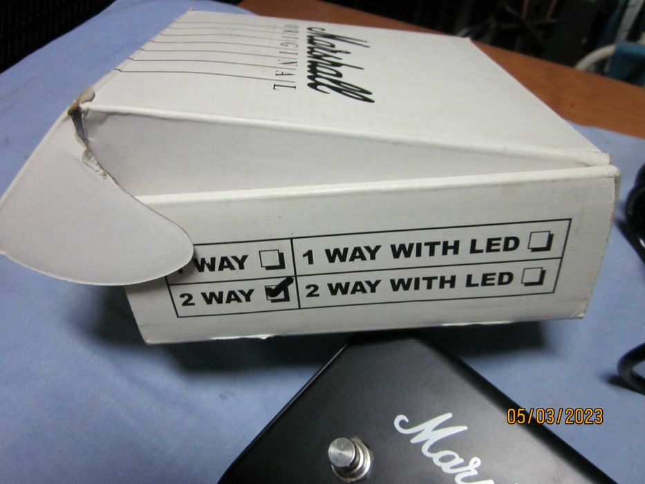 Marshall Pedais, e equipamentos.