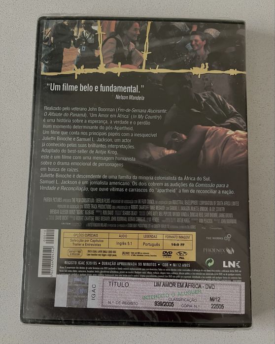 Filme - Um amor em África- DVD