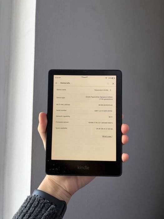Kindle paperwhite 11 gen 16 gb