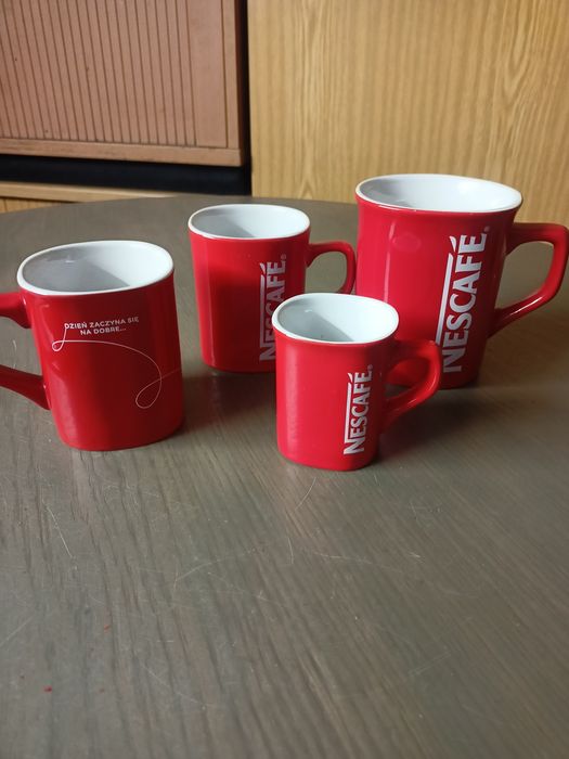 Kolekcjonerskie kubki Nescafe 3 sztuki