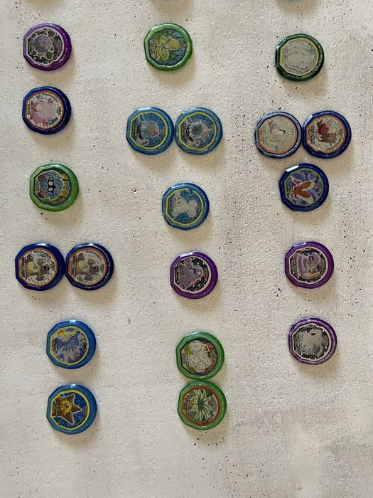 42 tazos nox Pokémon