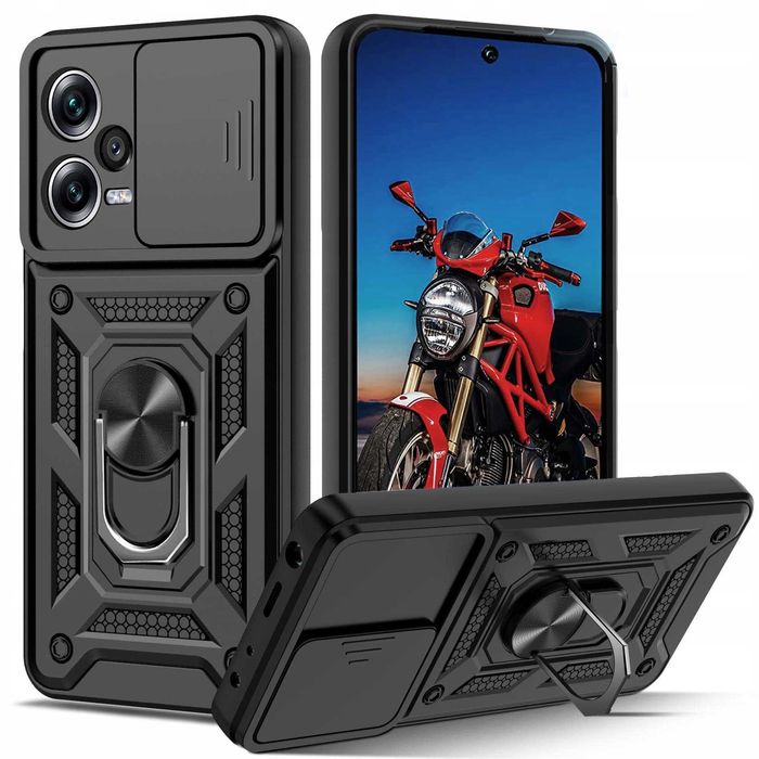 Etui Pancerne do Xiaomi Redmi Note 12 Pro Plus 5G + Szkło Hartowane