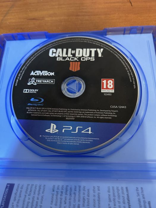 Диск Call of duty Black ops