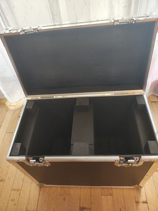 Flight Case skrzynia transportowa 62x34x51 cm na kółkach