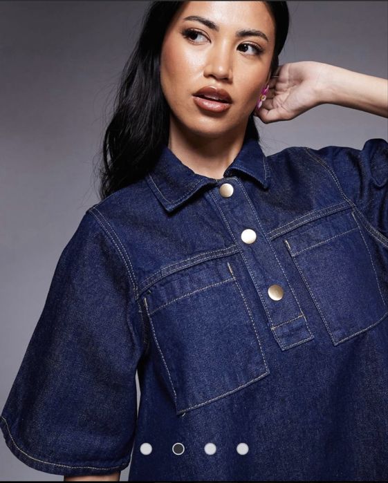 Нова стильна джинсова сукня від River Island