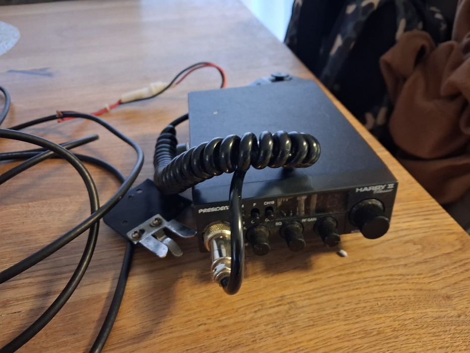 Cb Radio Harry II classic antena president zestaw komplet