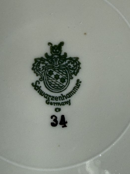 Patera w kwiaty porcelana Schwarzenhammer