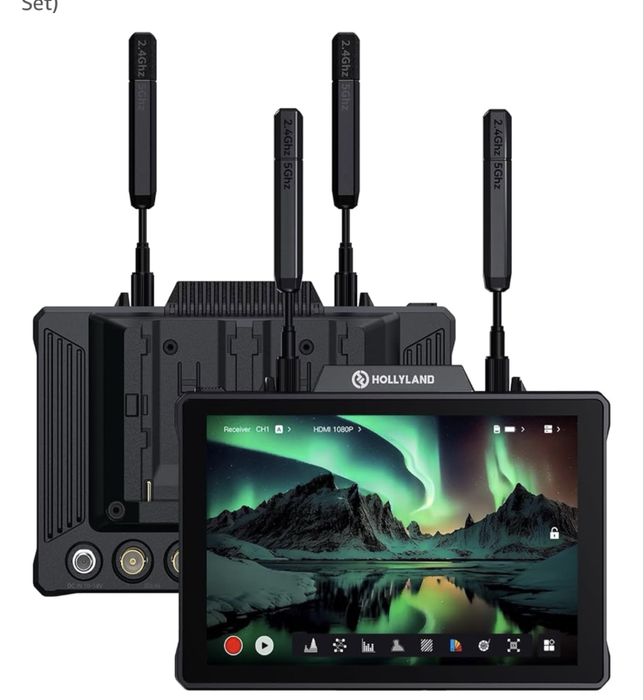 Monitores Hollyland Pyro 7 Dual com Garantia