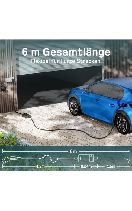 Зарядка  для электромобиля  3.6 кВт 16 А