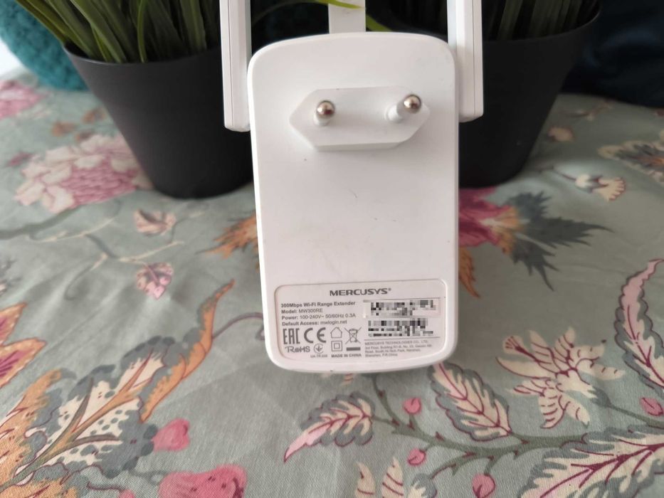 Wi-Fi Repeater Mercursys MW300RE - Szybkie Stabilne Polaczenie