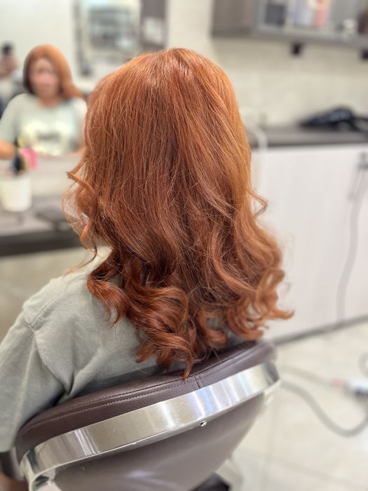 Окрашивание волос