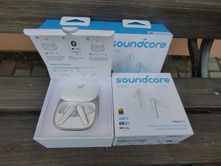 Навушники Anker SoundCore Liberty 5 White
