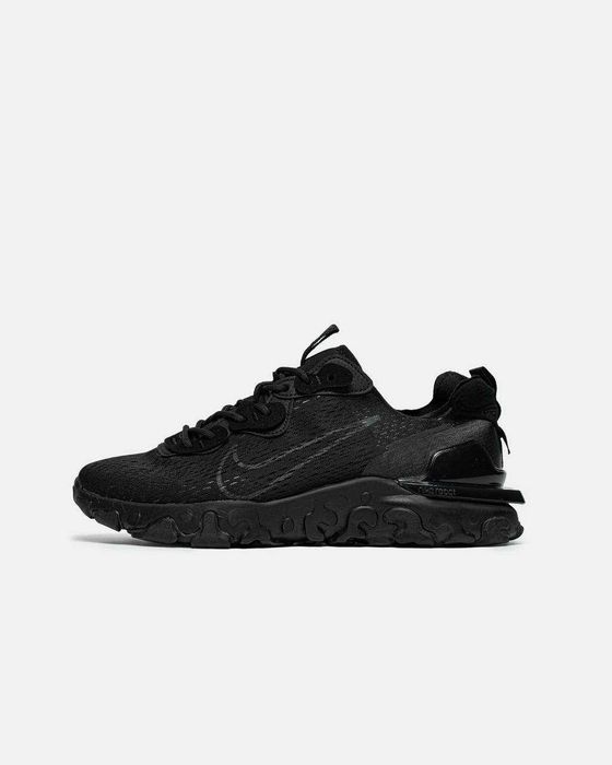 Чоловічі кросівки Nike React Vision "Black" v2. Розміри 40-45