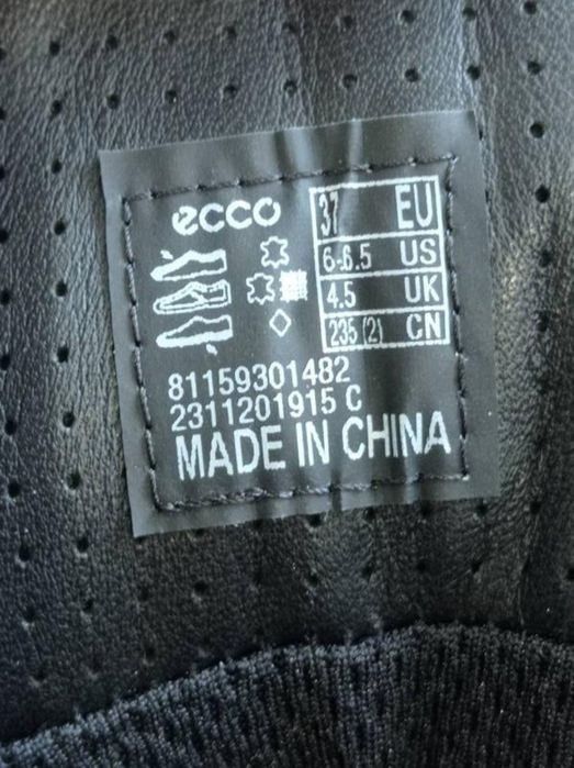 Черевики шкіряні ЕССО Biom Hike 37,39р