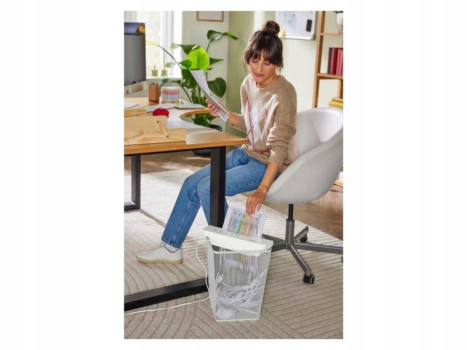 Niszczarka szkolna i biurowa automatyczna do dokumentów papieru MOCNA