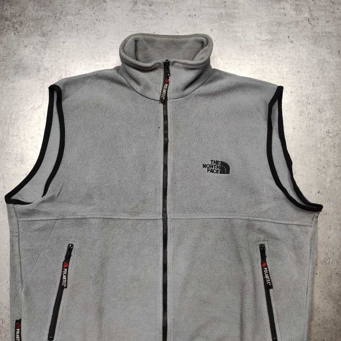 MĘSKA RETRO KAmizelka Polar POLARTEC Ocieplana Thermal The North Face