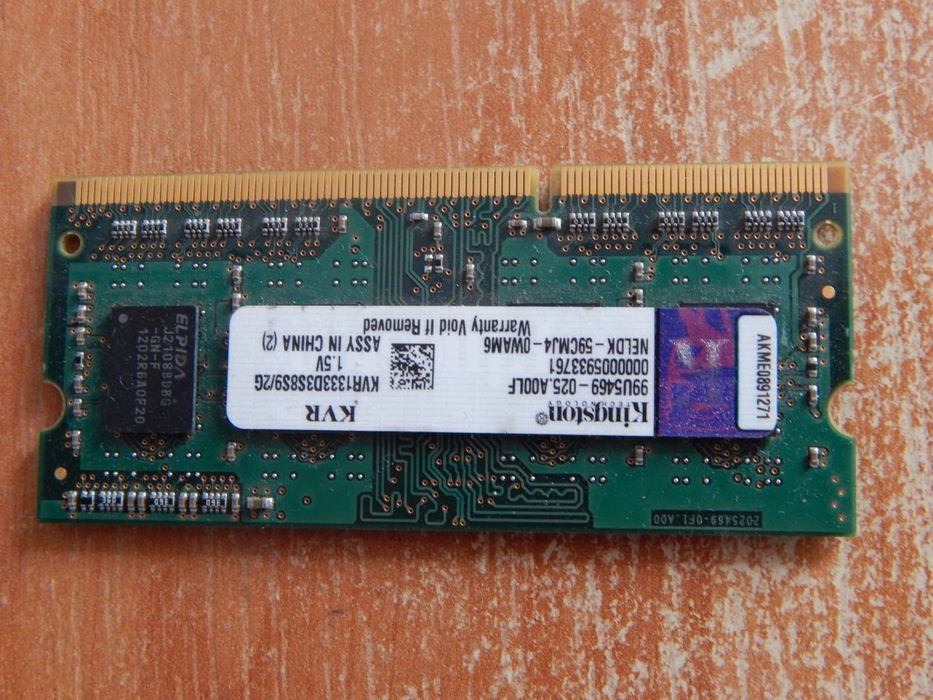 DDR 3 з ноутбука