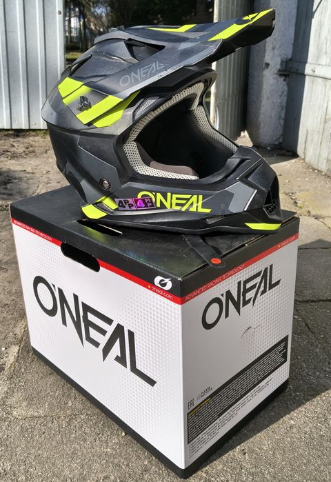 Kask cross rozmiar M - używany