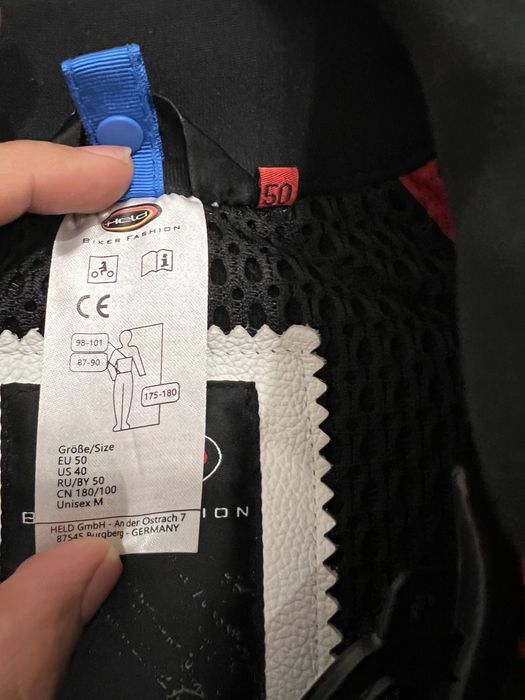 Casaco / Blusão de mota Held de Homem