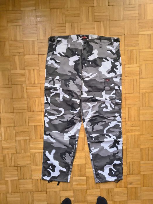 Spodnie taktyczne bojówki Life-Line Urban Camo Kamuflaż Miejski XXL NOWE