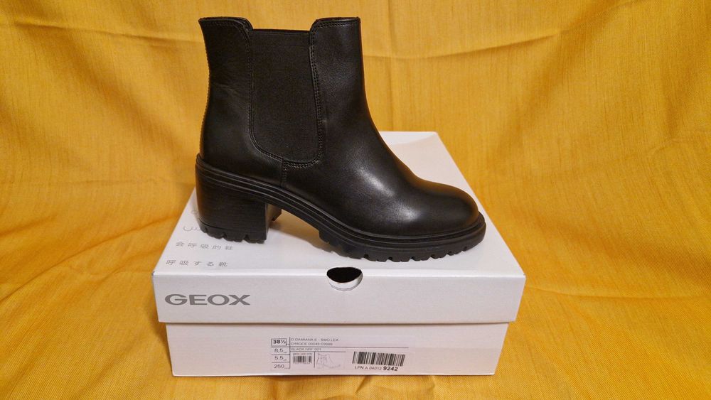 Skórzane Botki GEOX NOWE 38,5