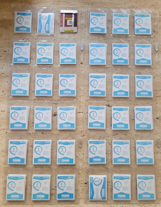 Coleção completa Panini Fifa world cup 2022 Qatar - 2 versões
