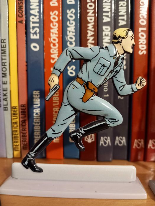 Figura de metal " Blake e Mortimer : Blake ", Studio Jacobs, 2020