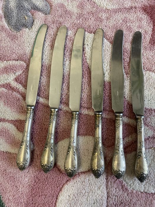 Ножи мельхиор . Новые