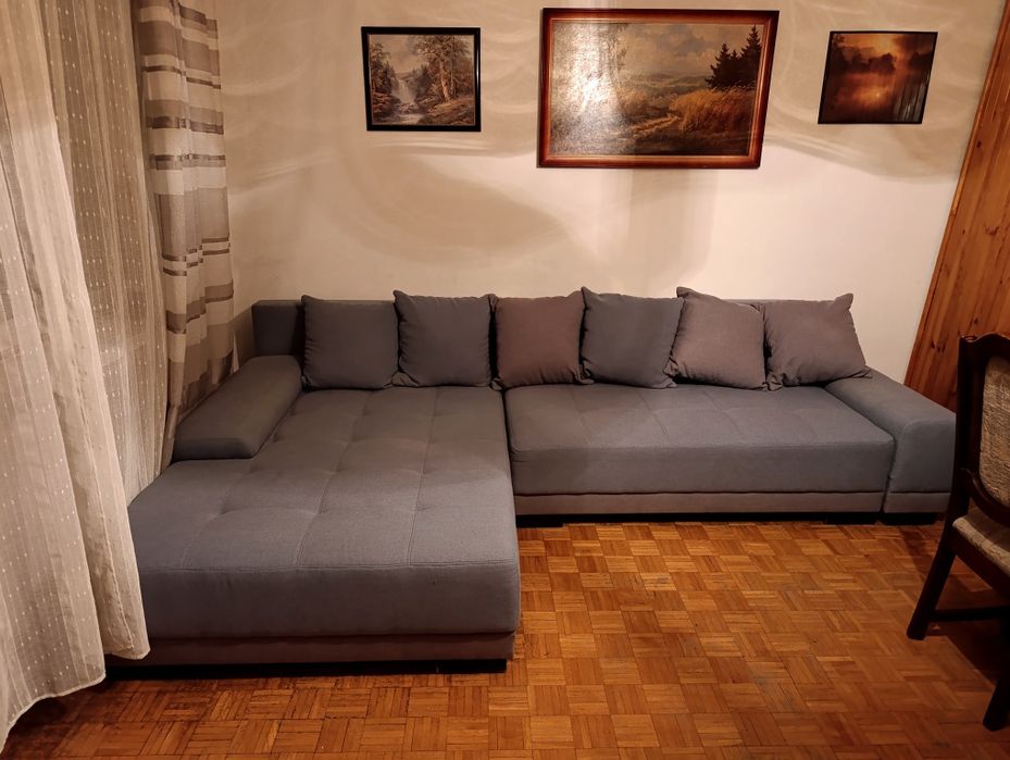 Kanapa narożna rozkładana