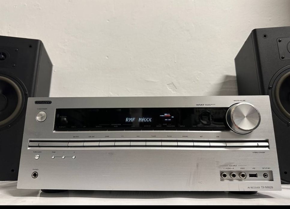Pilot! 7.2AV-Amplituner Onkyo TX-NR 626,WiFi,Bluetooth 2.1,USB