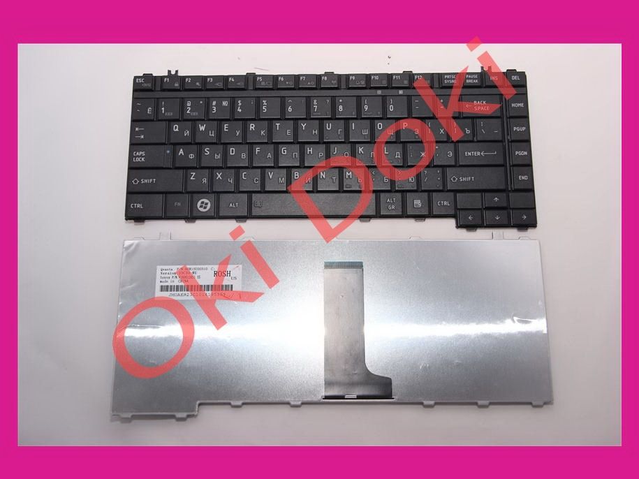 Клавиатура M205 M305 M505 L300 TOSHIBA M300 L515 A350 A305 A300 M200