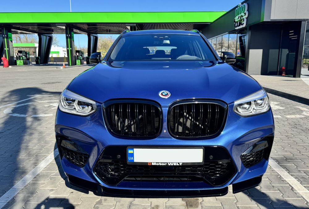 Губа переднього бампера Rock Style для BMW X3 G01 2018-2022
