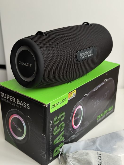 ZEALOT S87 80W портативна Bluetooth колонка