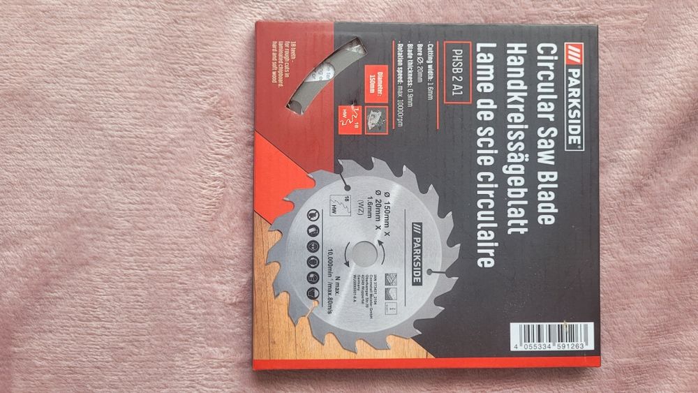 Tarcza do ręcznej pilarki tarczowej