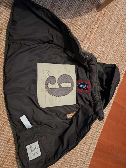 Colete Acolchoado com capuz Massimo Dutti 7/8Anos