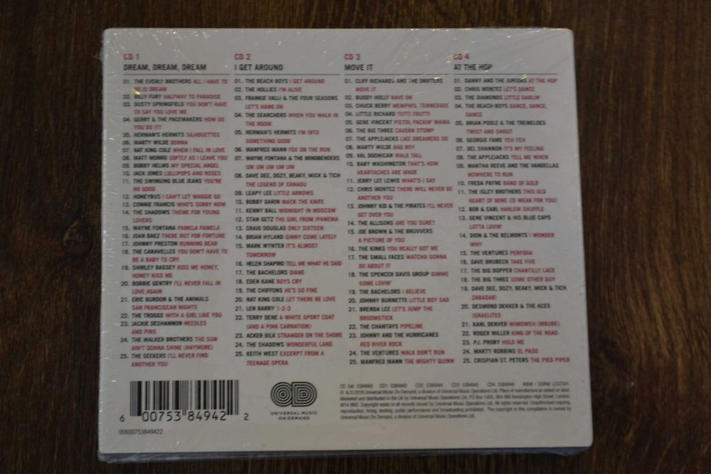 Dreamboats & Petticoats  The Golden Years 4 CD Nowy