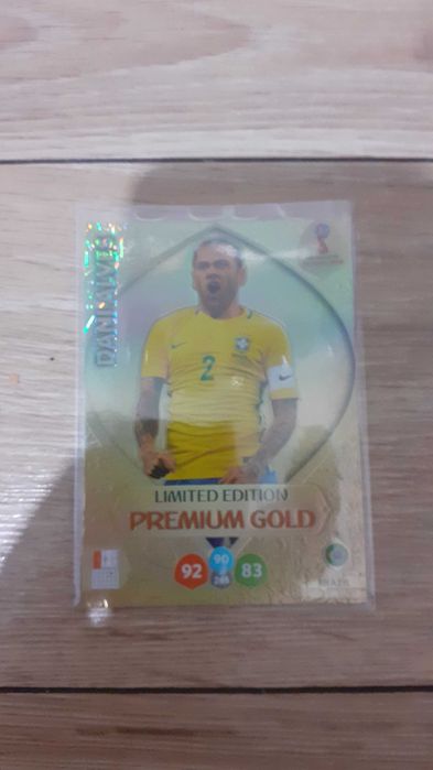 Karty piłkarskie limited edition premium gold World Cup 2018