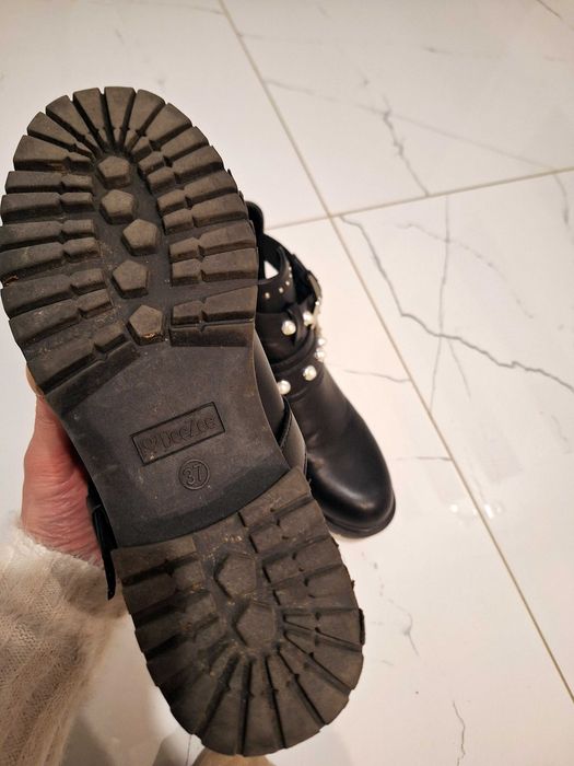 Botki z perełkami rozm. 37